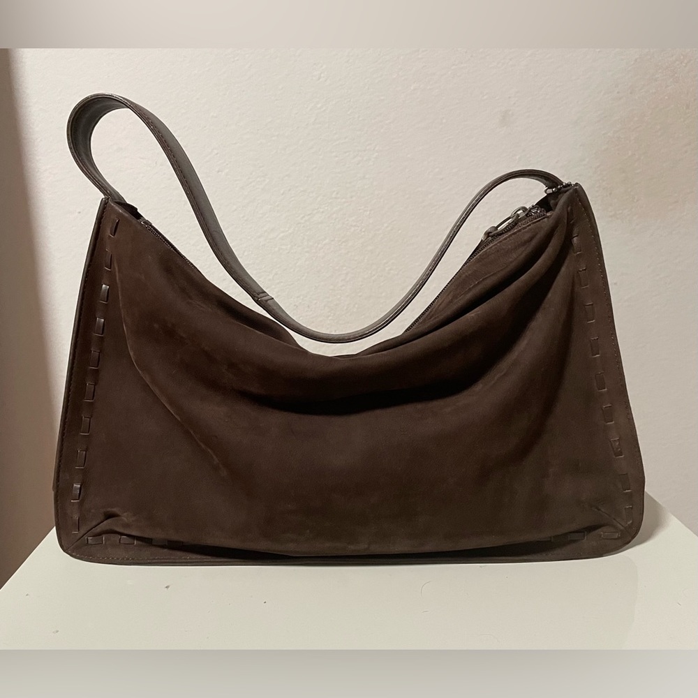 COACH Suede Shoulder Bag